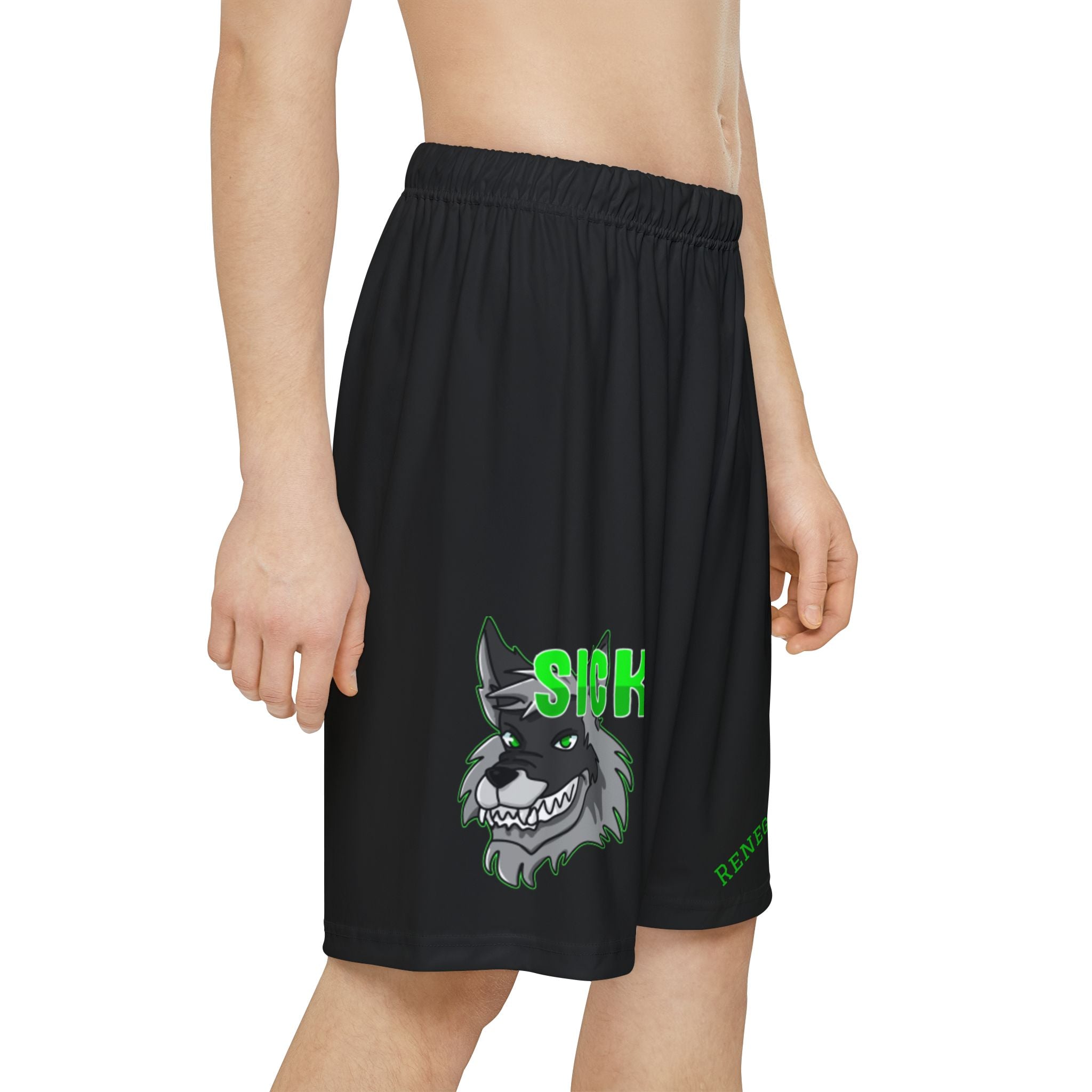 Men’s Sports Shorts (Sick Wolf)