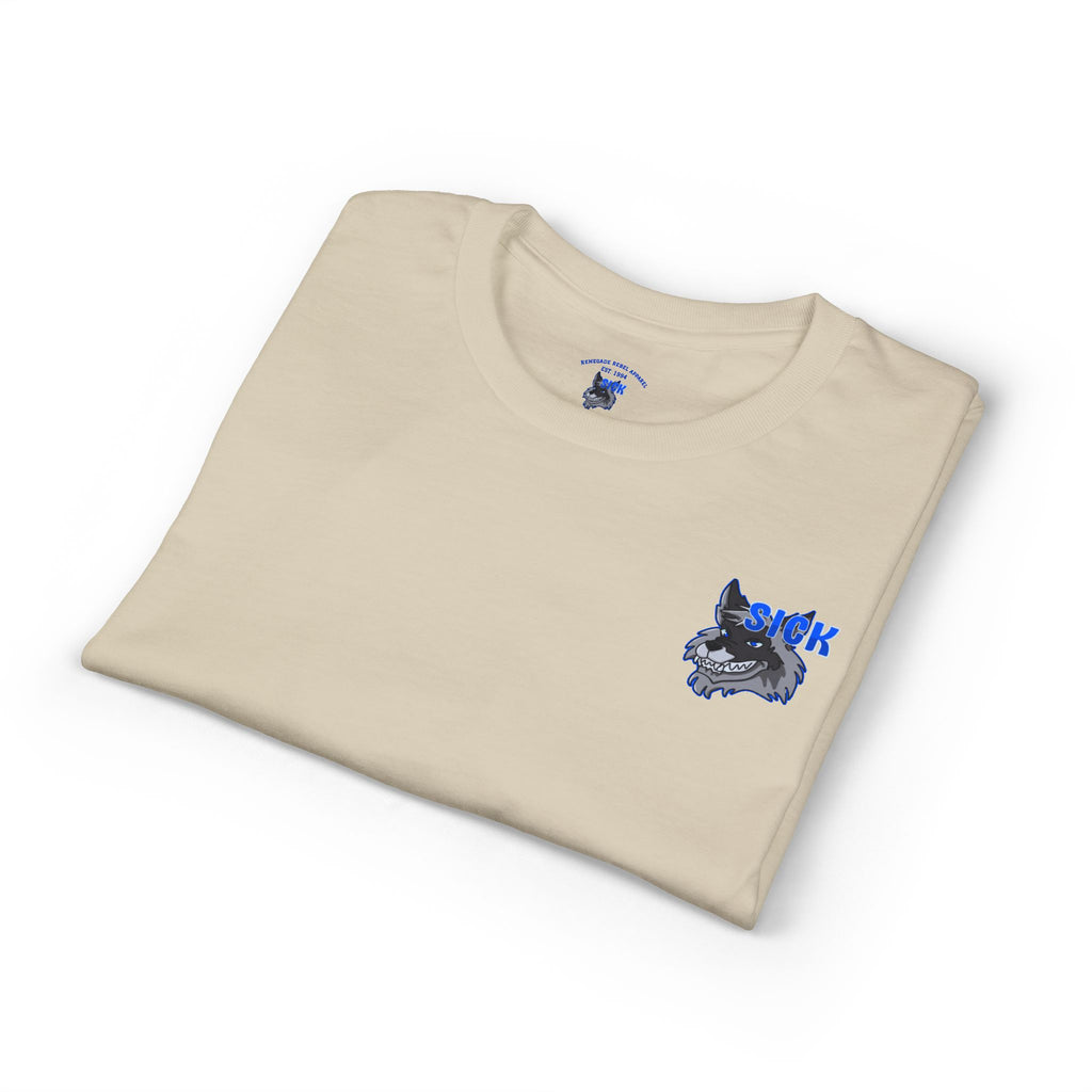 Sick Wolf (Blue)T‑Shirt