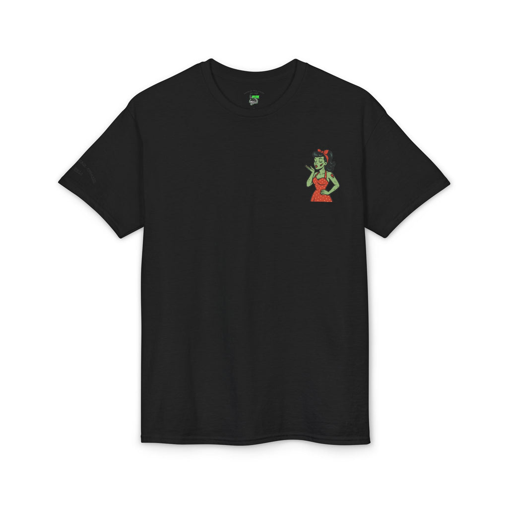 Pin Up Zombie Girl Graphic Tee