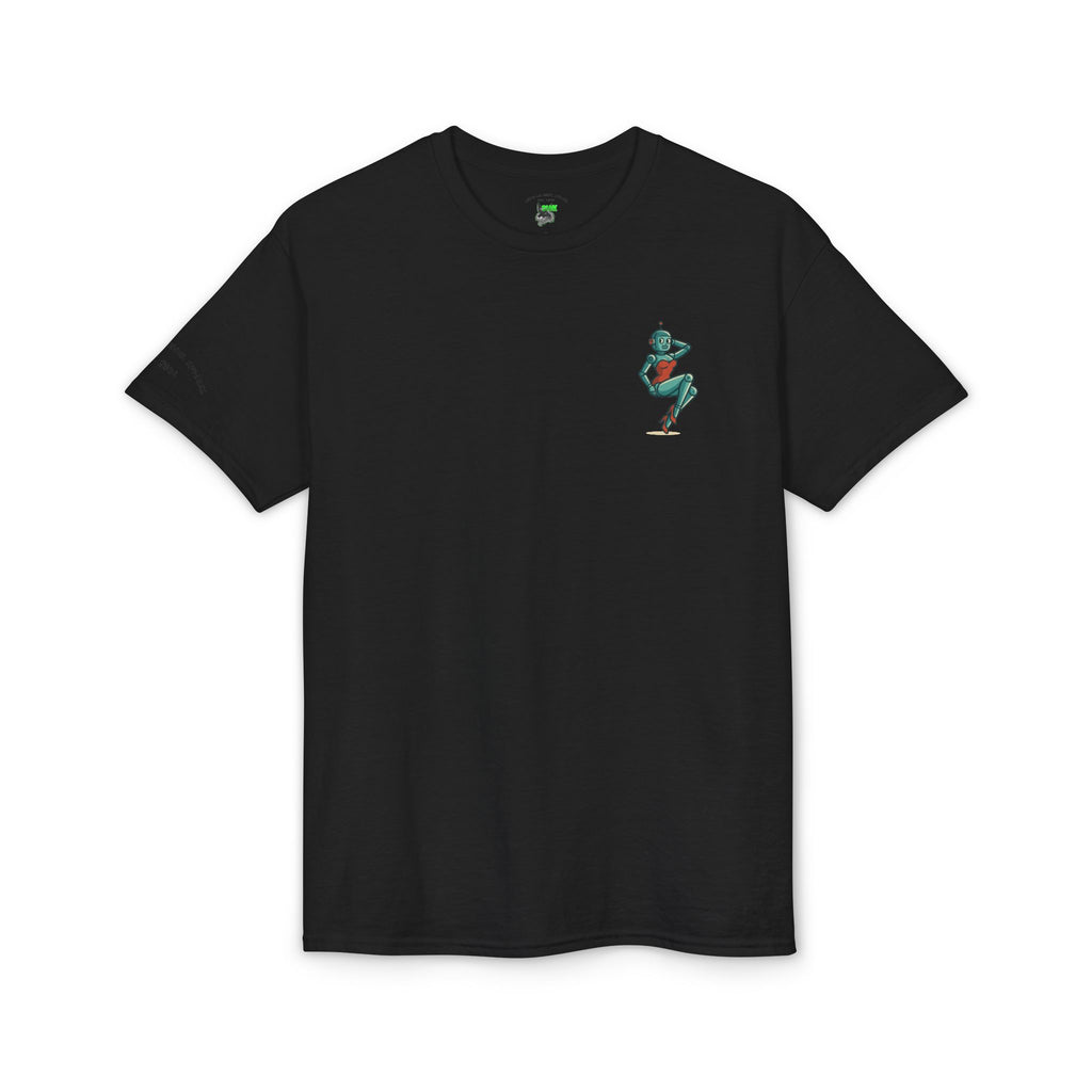 Pin up Robot Graphic Tee