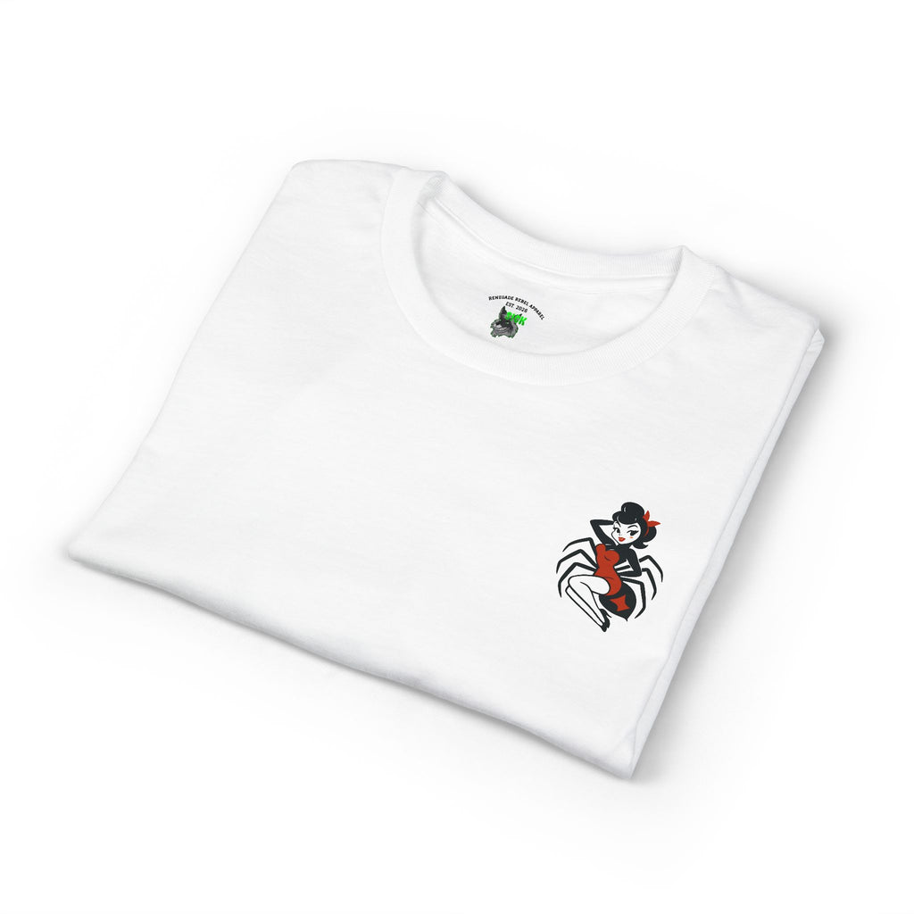 Pin Up Spider Girl Graphic Tee