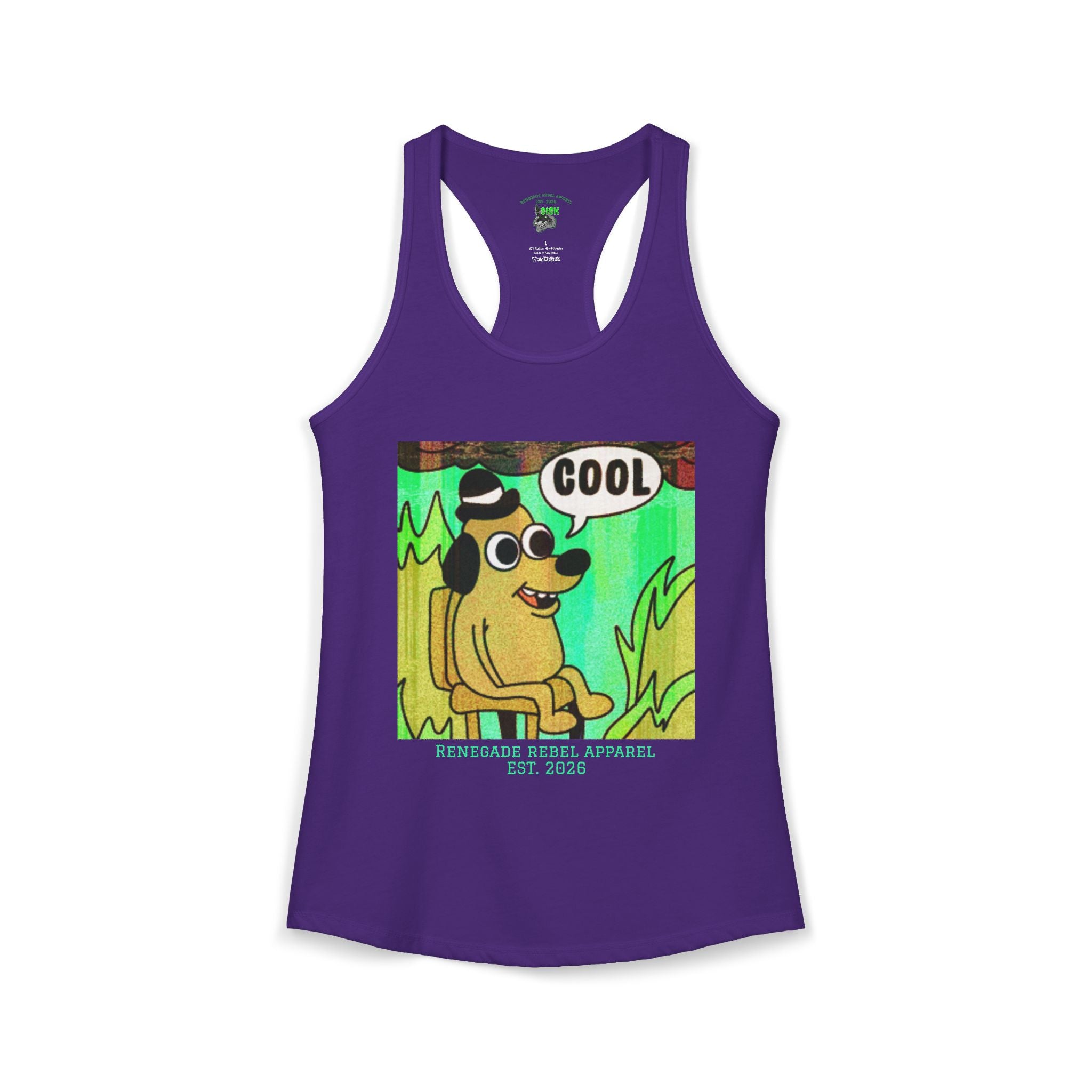 Cool Dog Racerback Tank