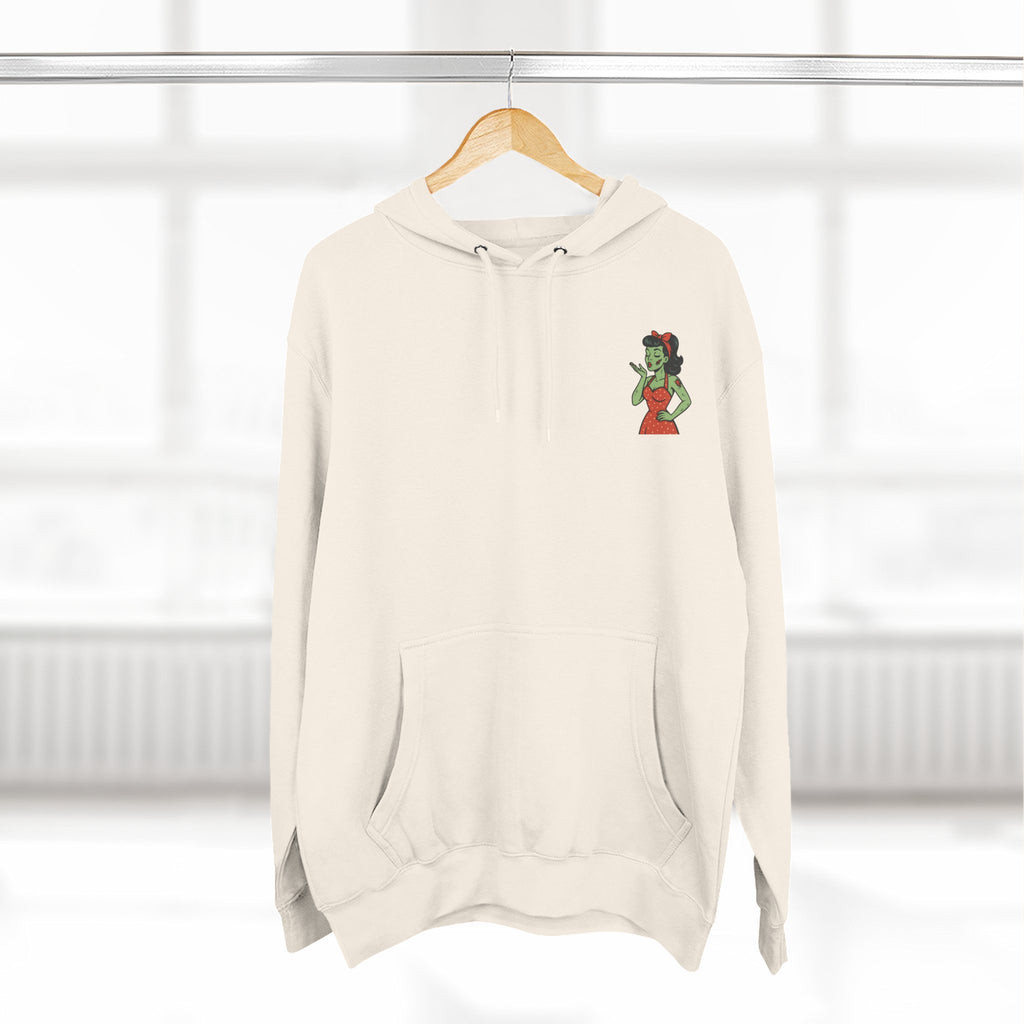 Zombie Pin-Up Girl Hoodie