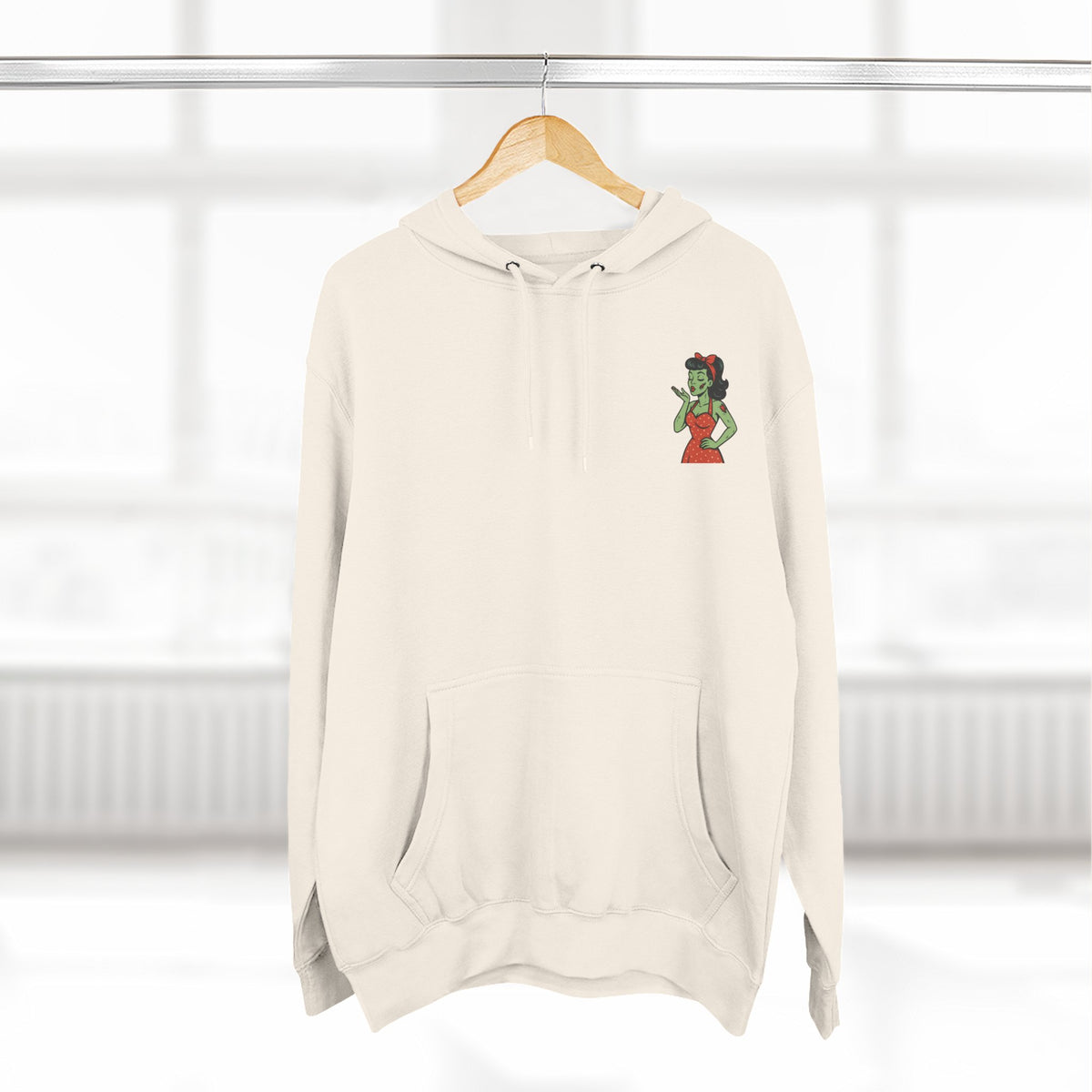 Zombie Pin-Up Girl Hoodie
