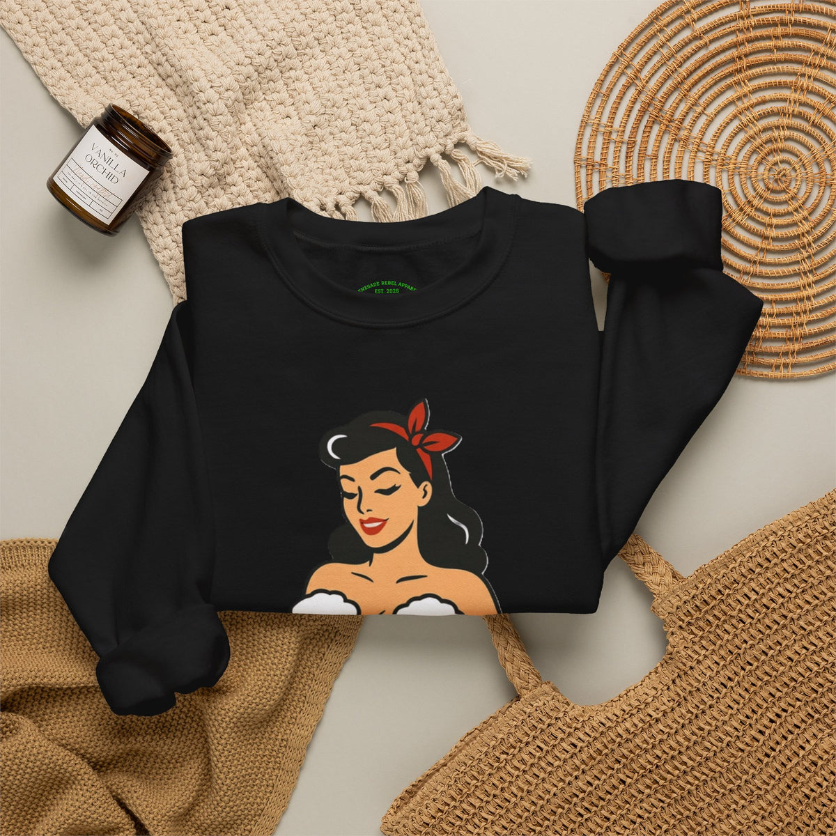 Pin Up Girl Crewneck