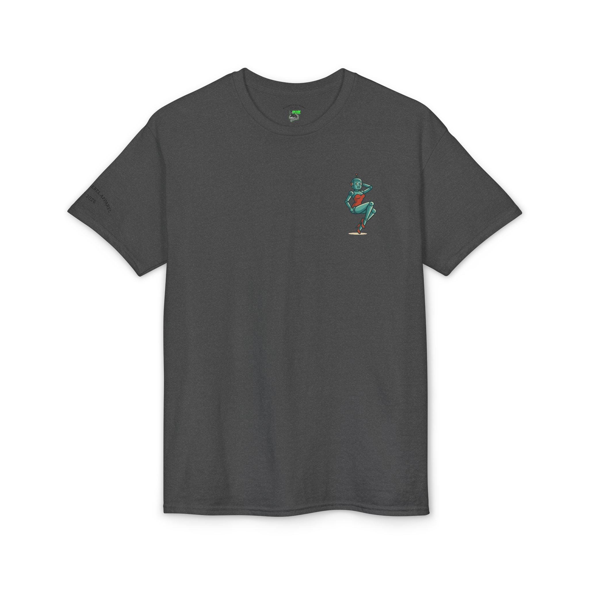 Pin up Robot Graphic Tee