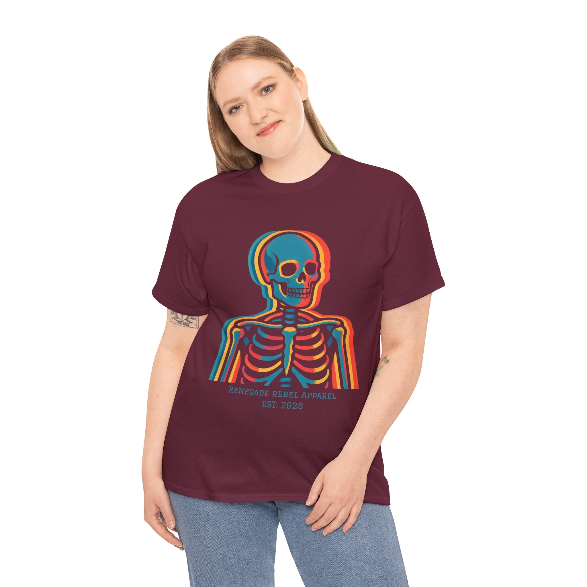 Color Skeleton T-Shirt