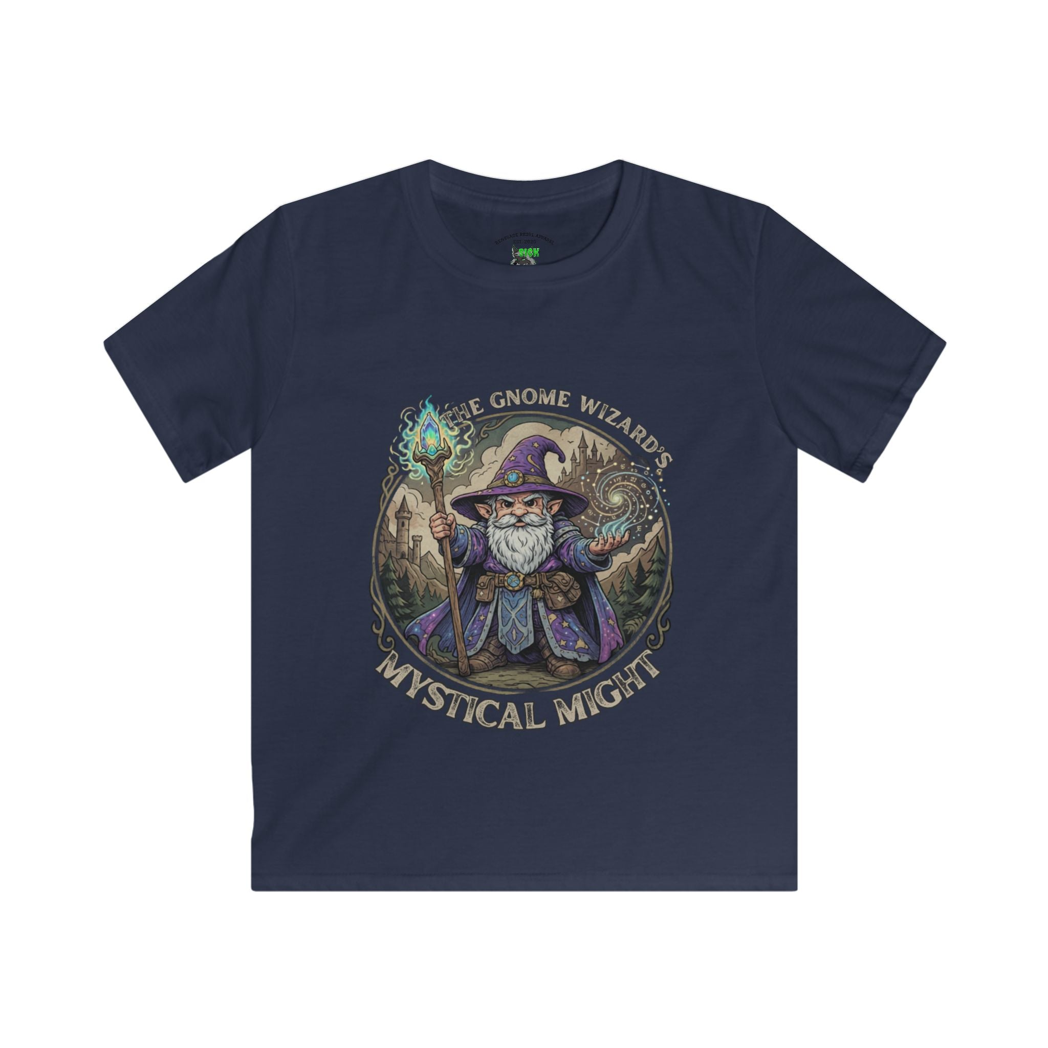 Kids Tee Gnome Wizard: Mystical Might