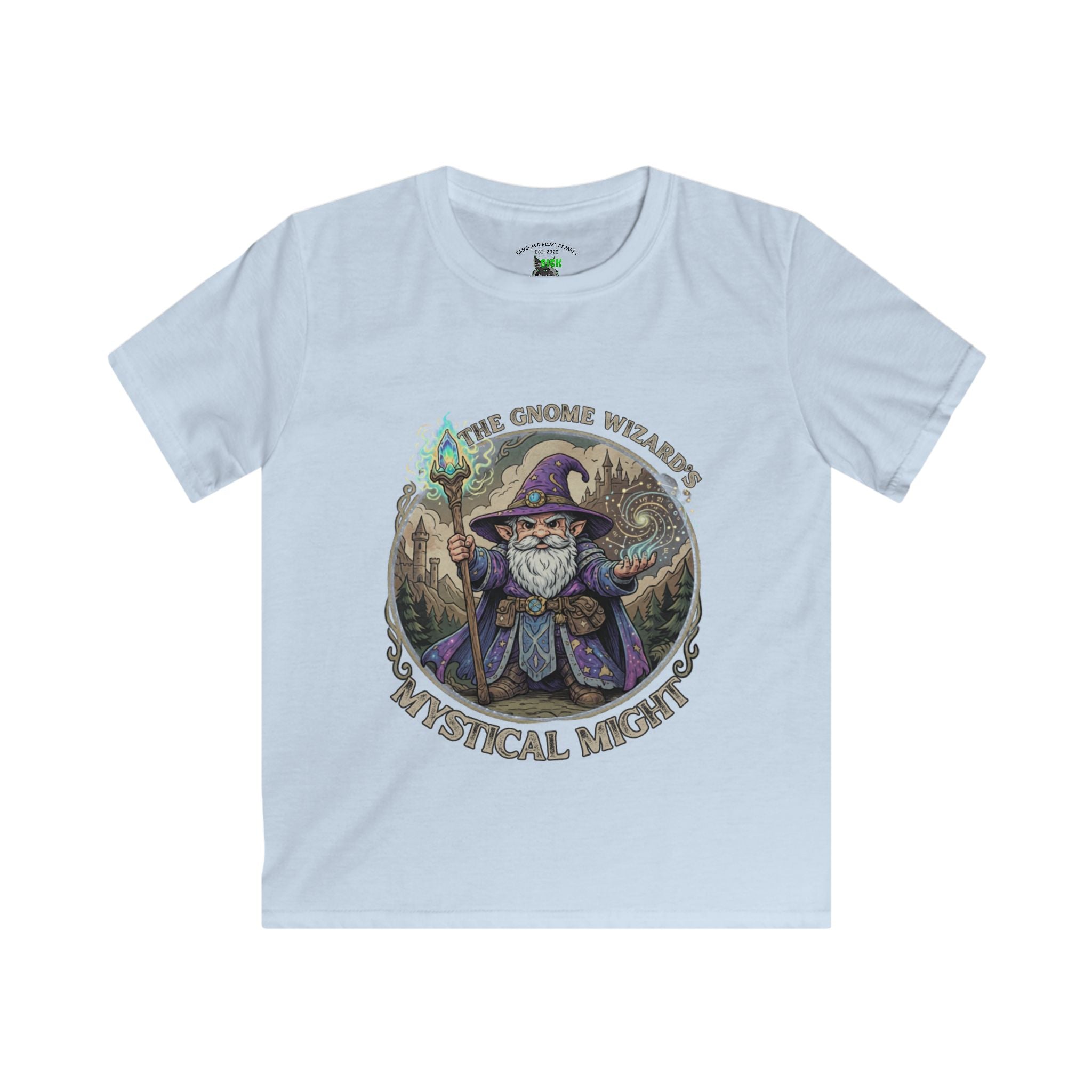 Kids Tee Gnome Wizard: Mystical Might