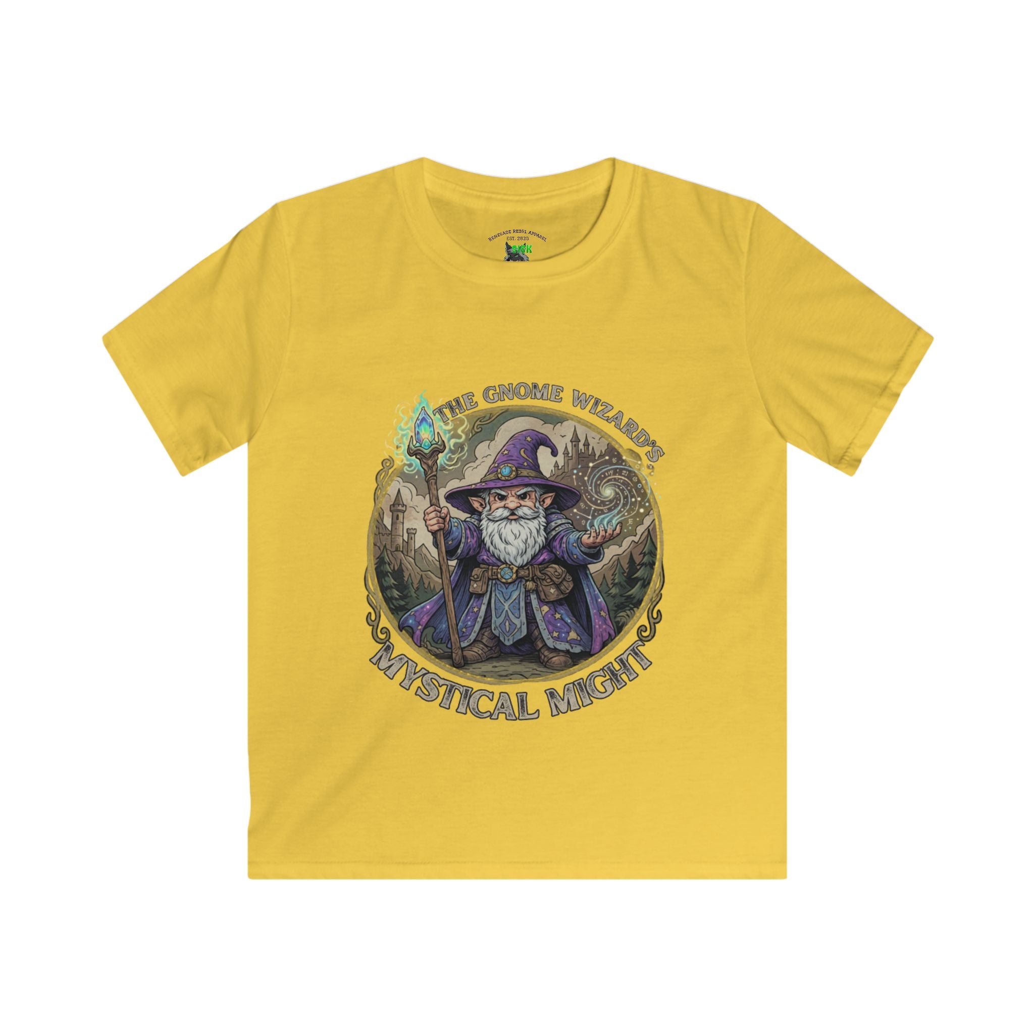 Kids Tee Gnome Wizard: Mystical Might