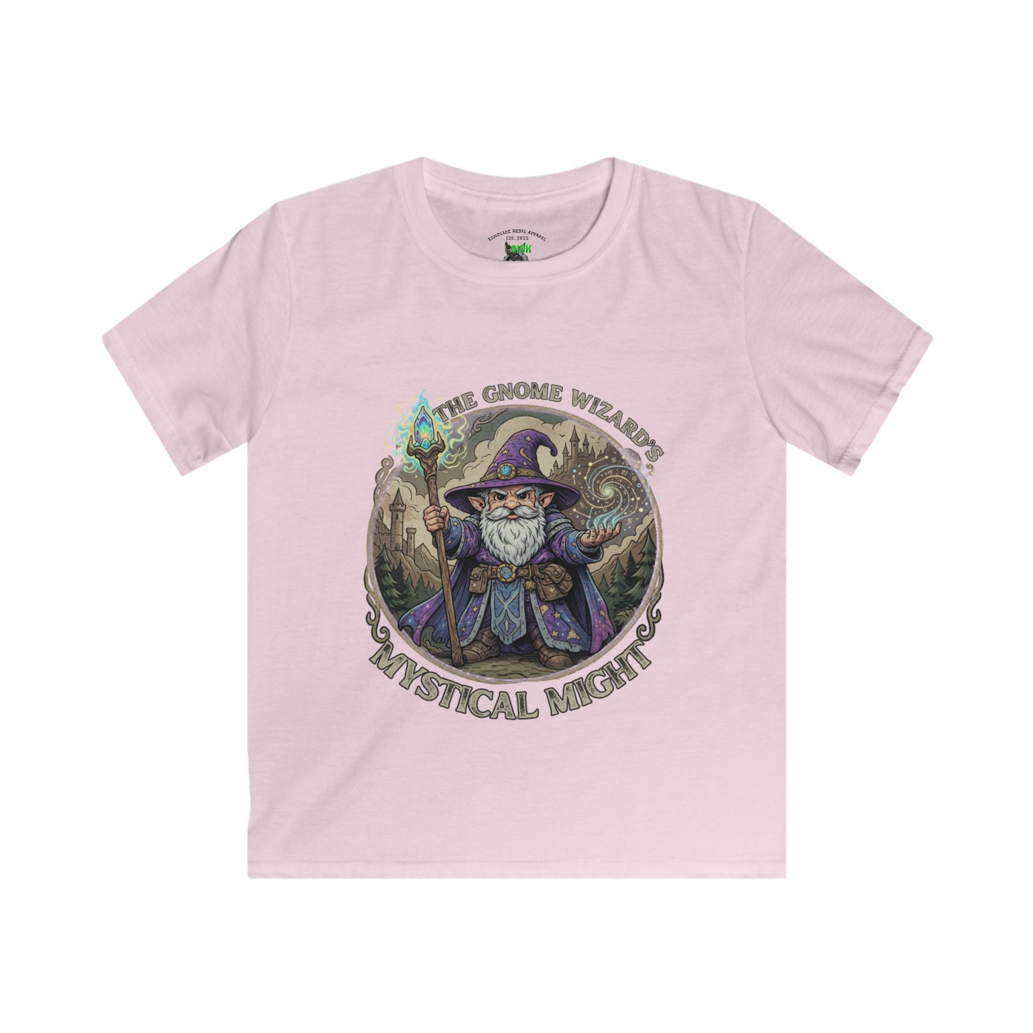 Kids Tee Gnome Wizard: Mystical Might