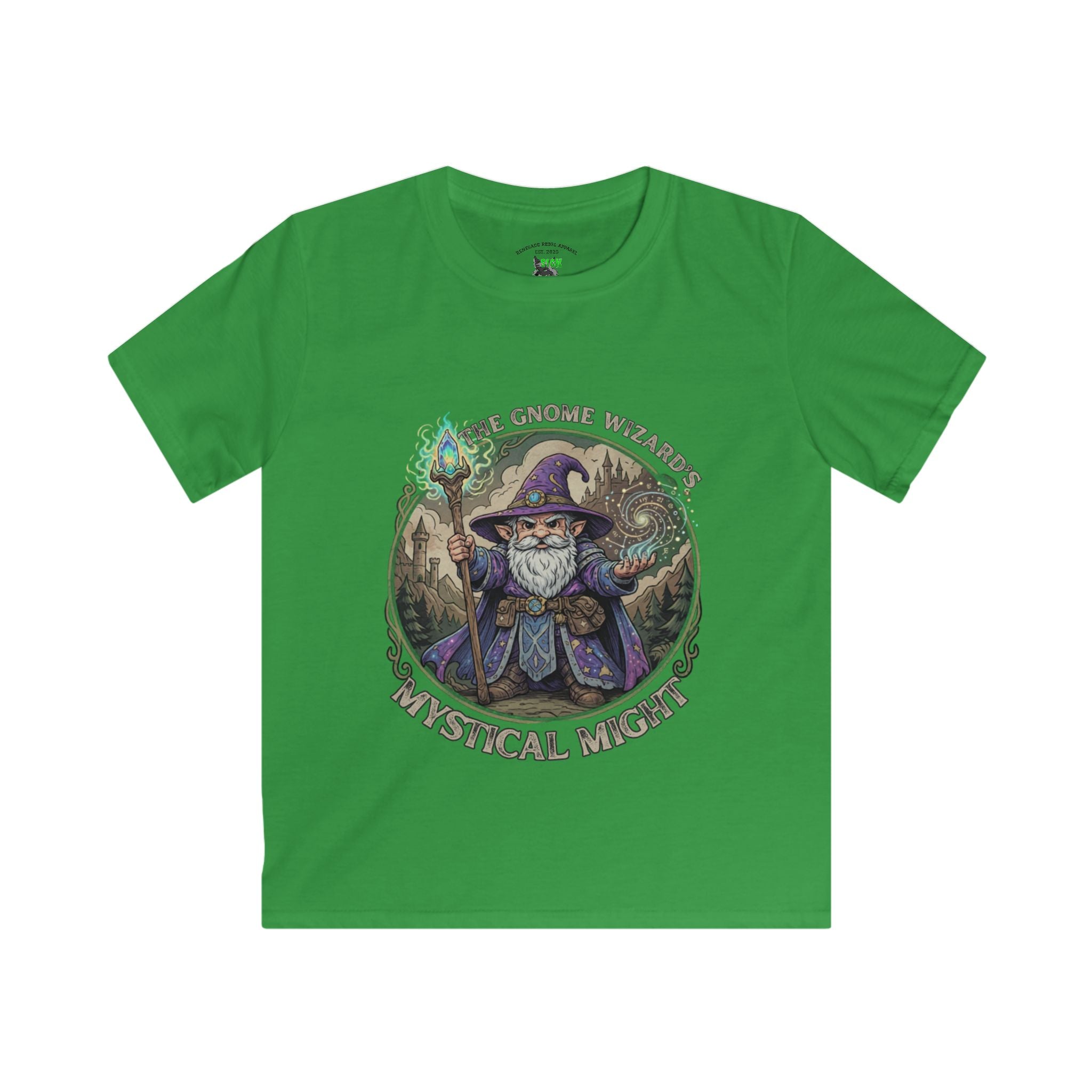 Kids Tee Gnome Wizard: Mystical Might