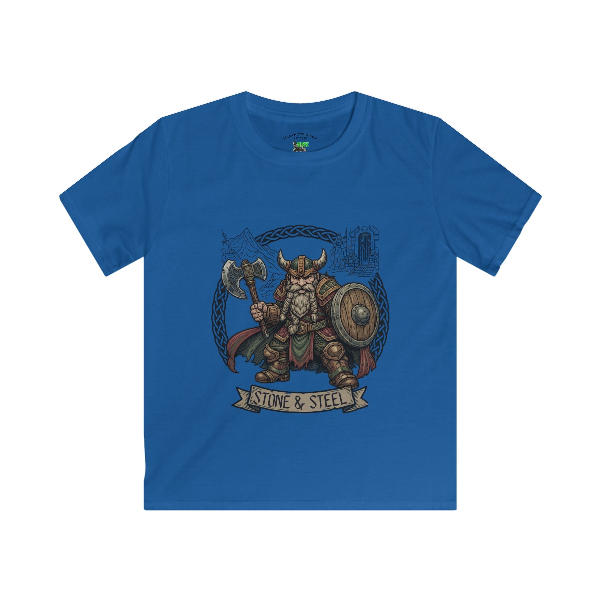 Kids Stone & Steel Dwarf Tee