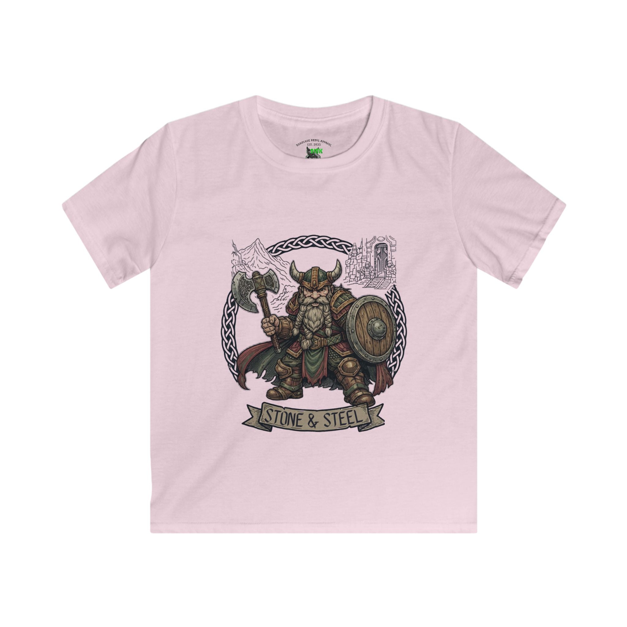 Kids Stone & Steel Dwarf Tee