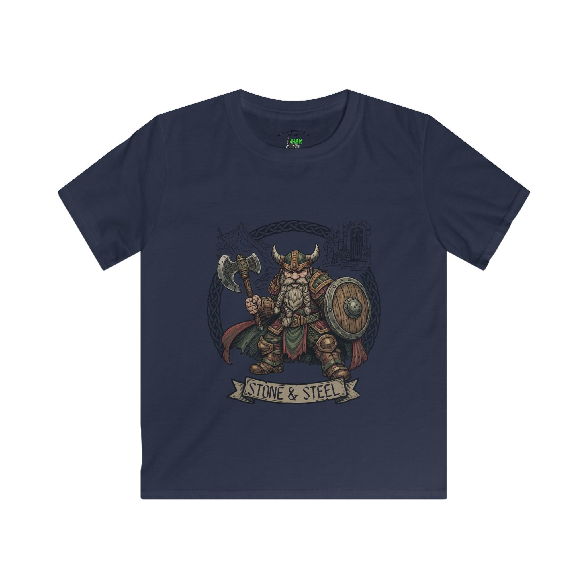 Kids Stone & Steel Dwarf Tee