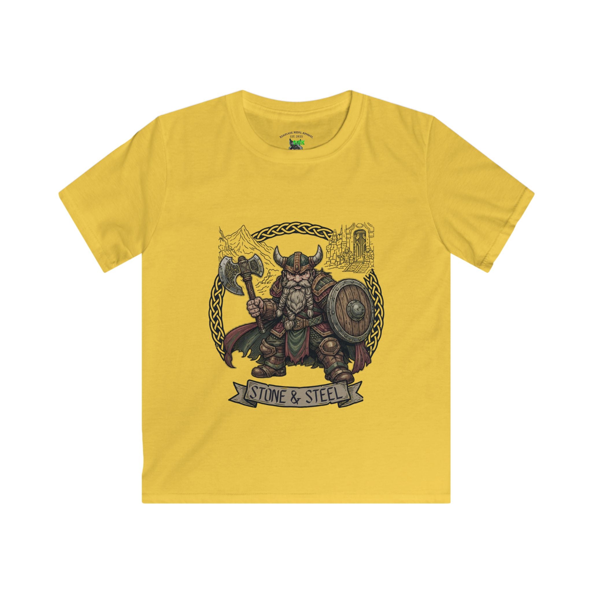 Kids Stone & Steel Dwarf Tee