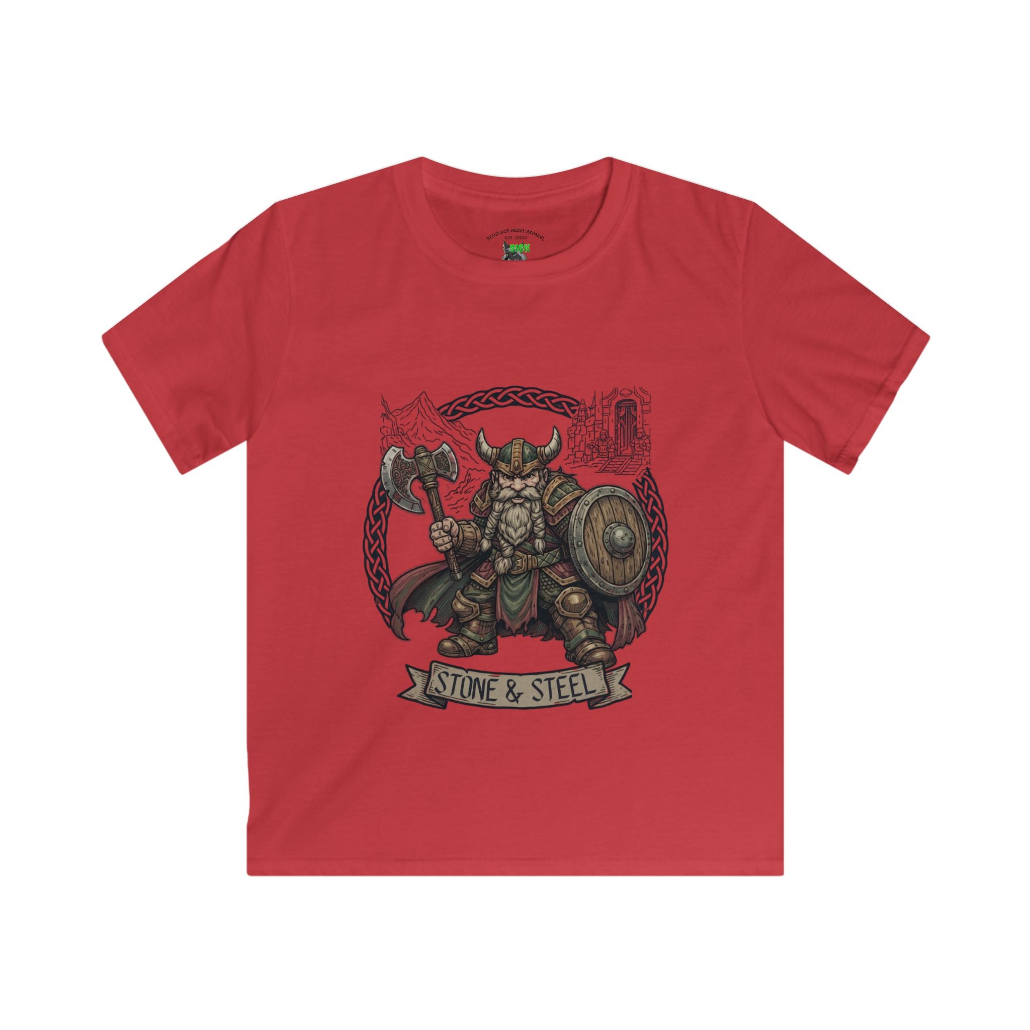 Kids Stone & Steel Dwarf Tee
