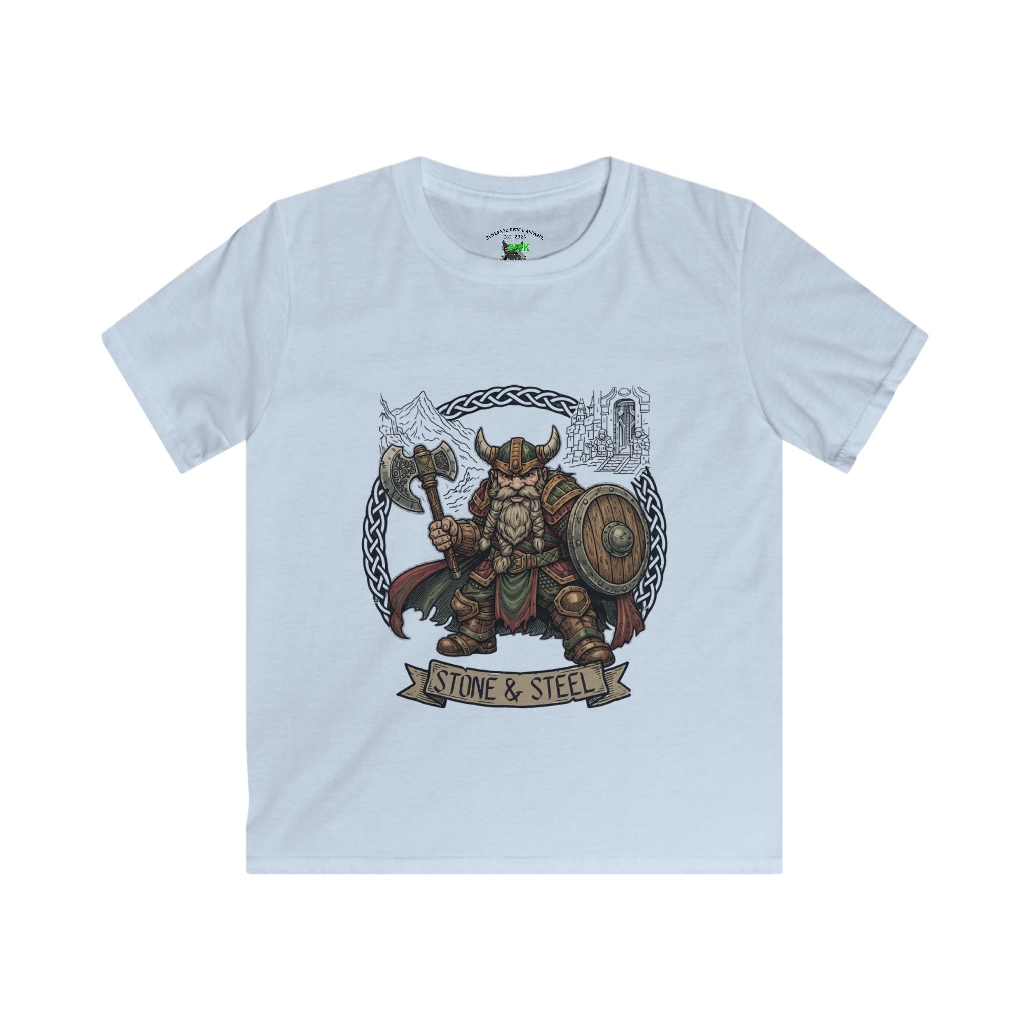 Kids Stone & Steel Dwarf Tee