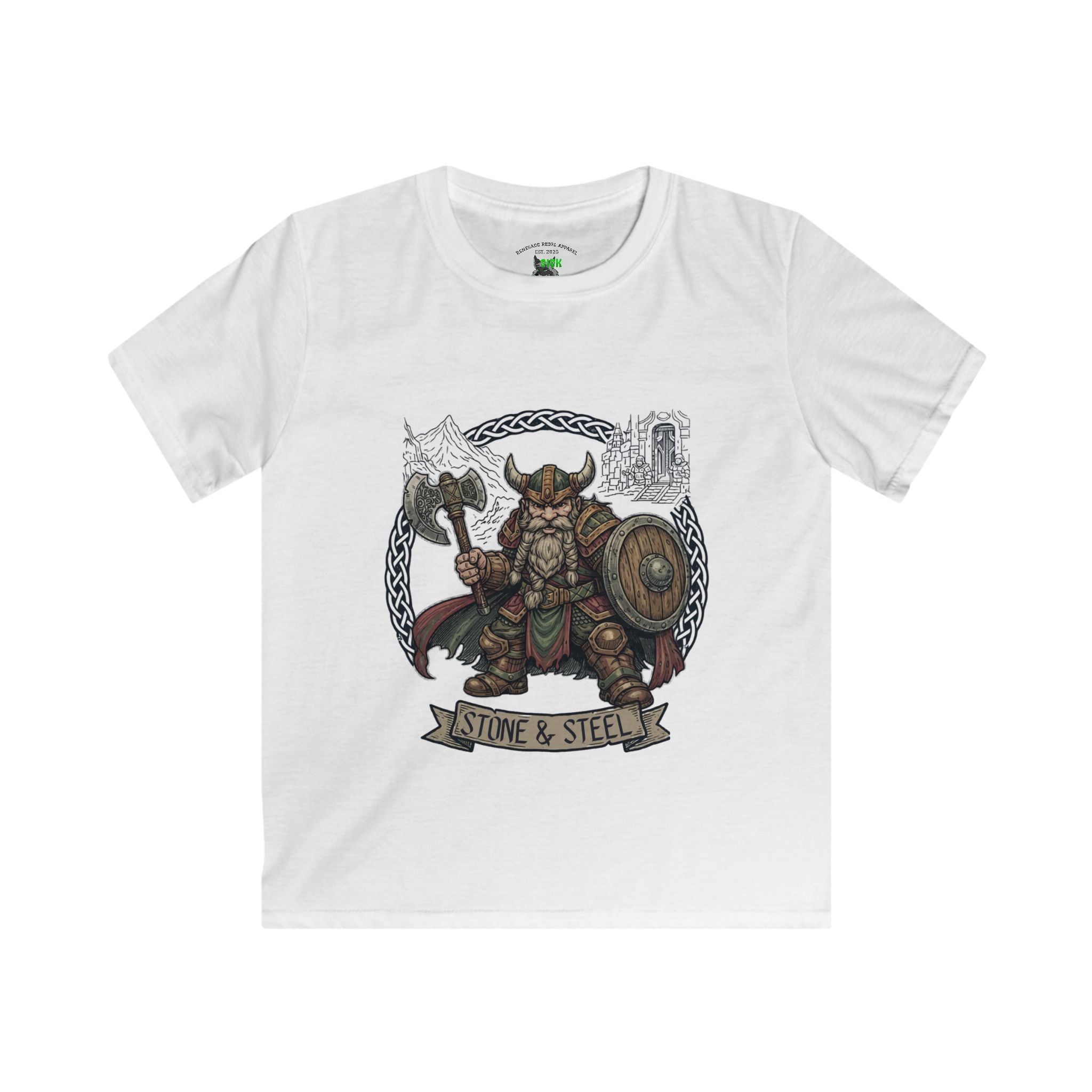 Kids Stone & Steel Dwarf Tee