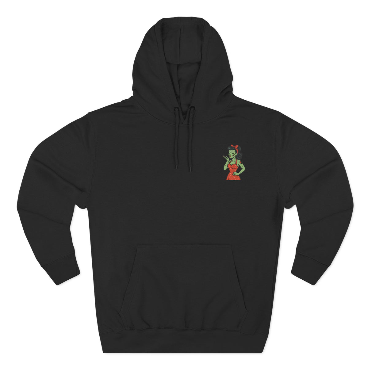 Zombie Pin-Up Girl Hoodie