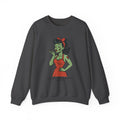 Zombie Pin Up Girl Crewneck