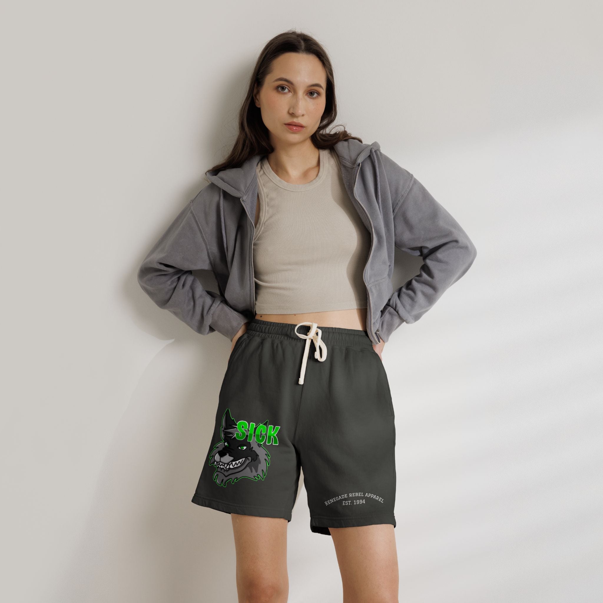 Sick Wolf Sweat Shorts