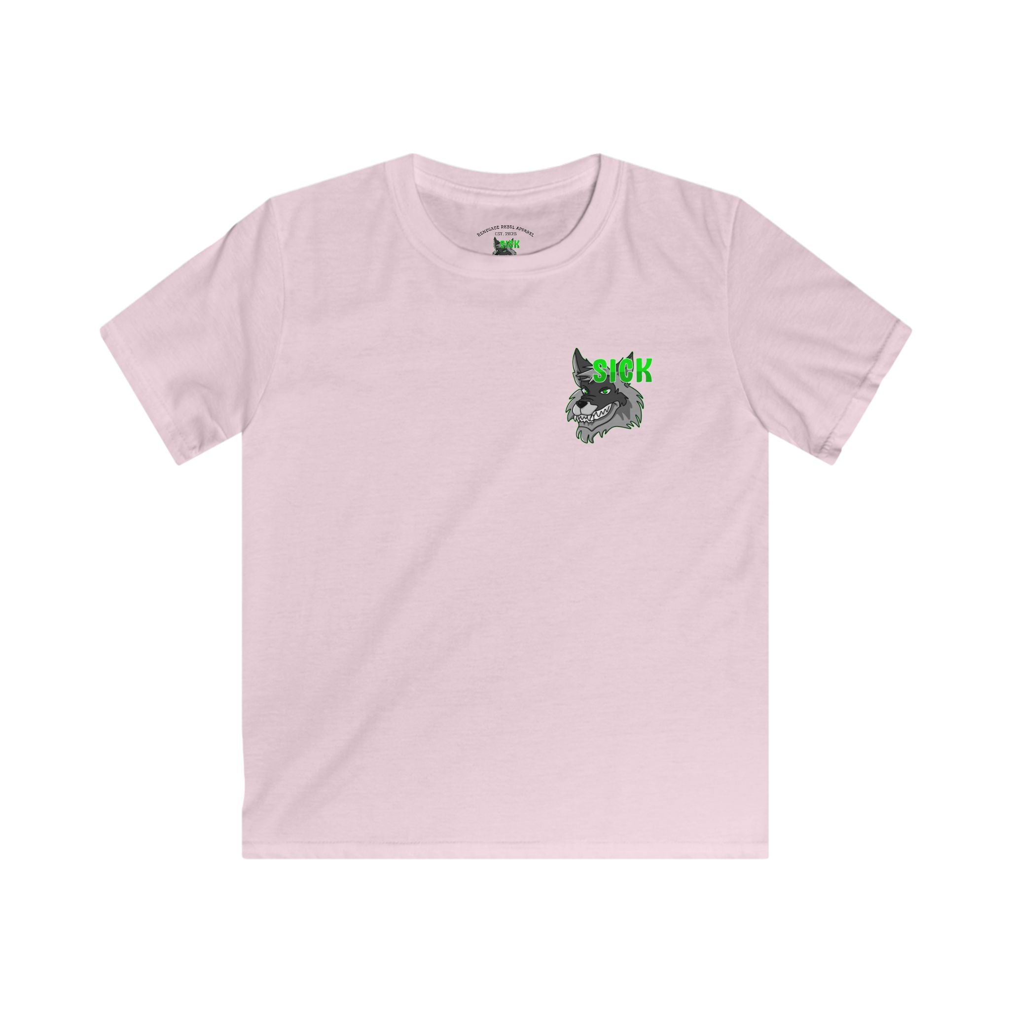 Kids Sick Wolf T-Shirt
