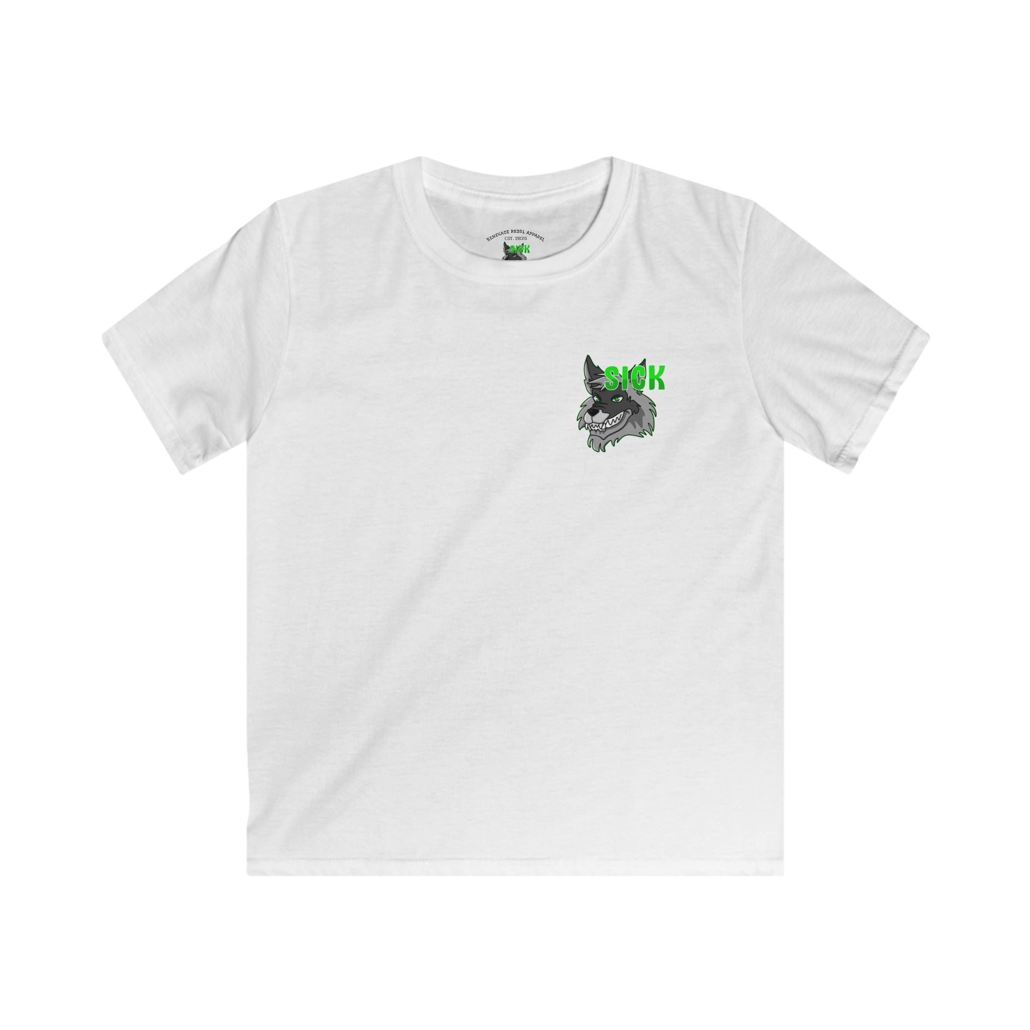 Kids Sick Wolf T-Shirt