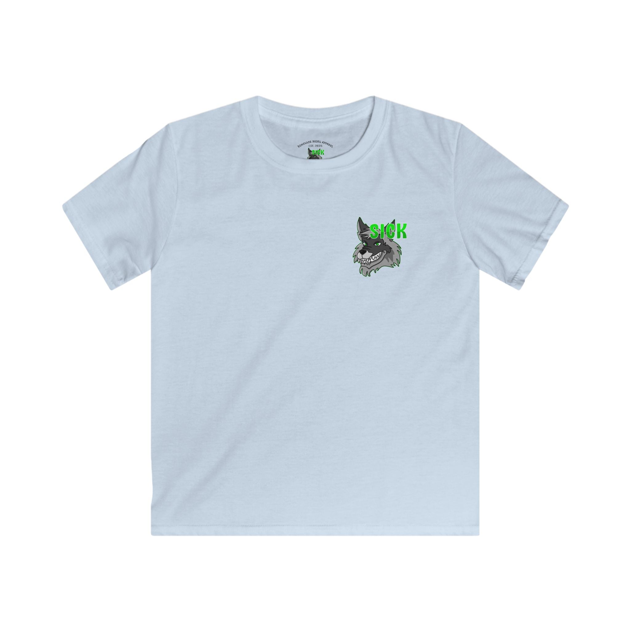 Kids Sick Wolf T-Shirt