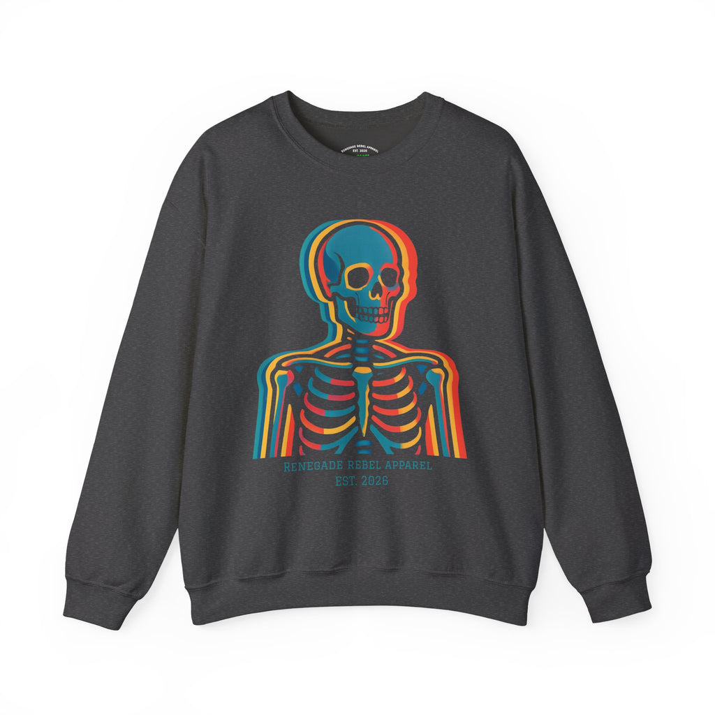 Color Skeleton Crewneck
