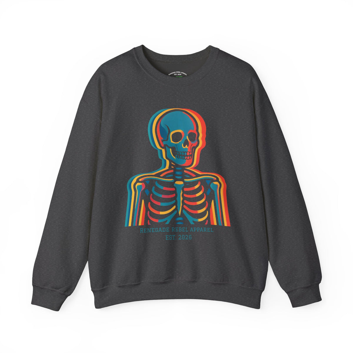 Color Skeleton Crewneck