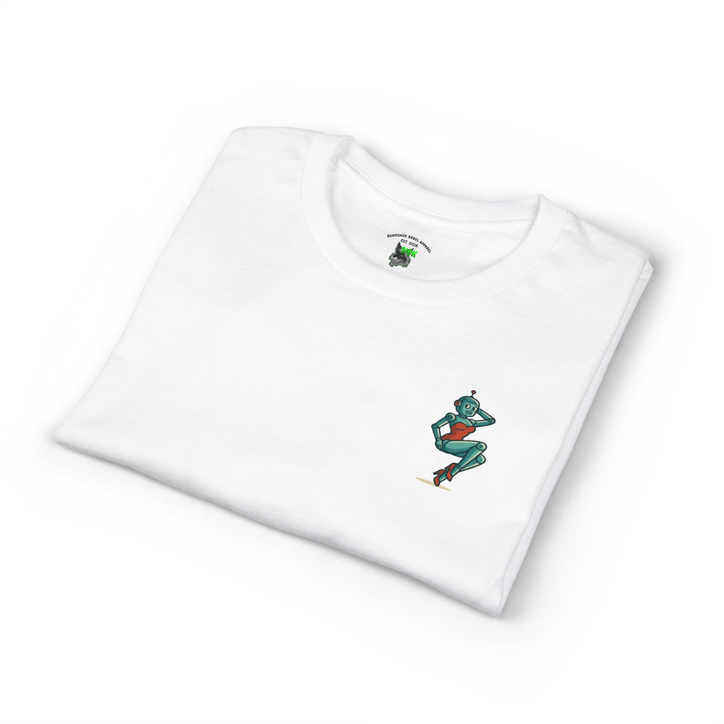 Pin up Robot Graphic Tee
