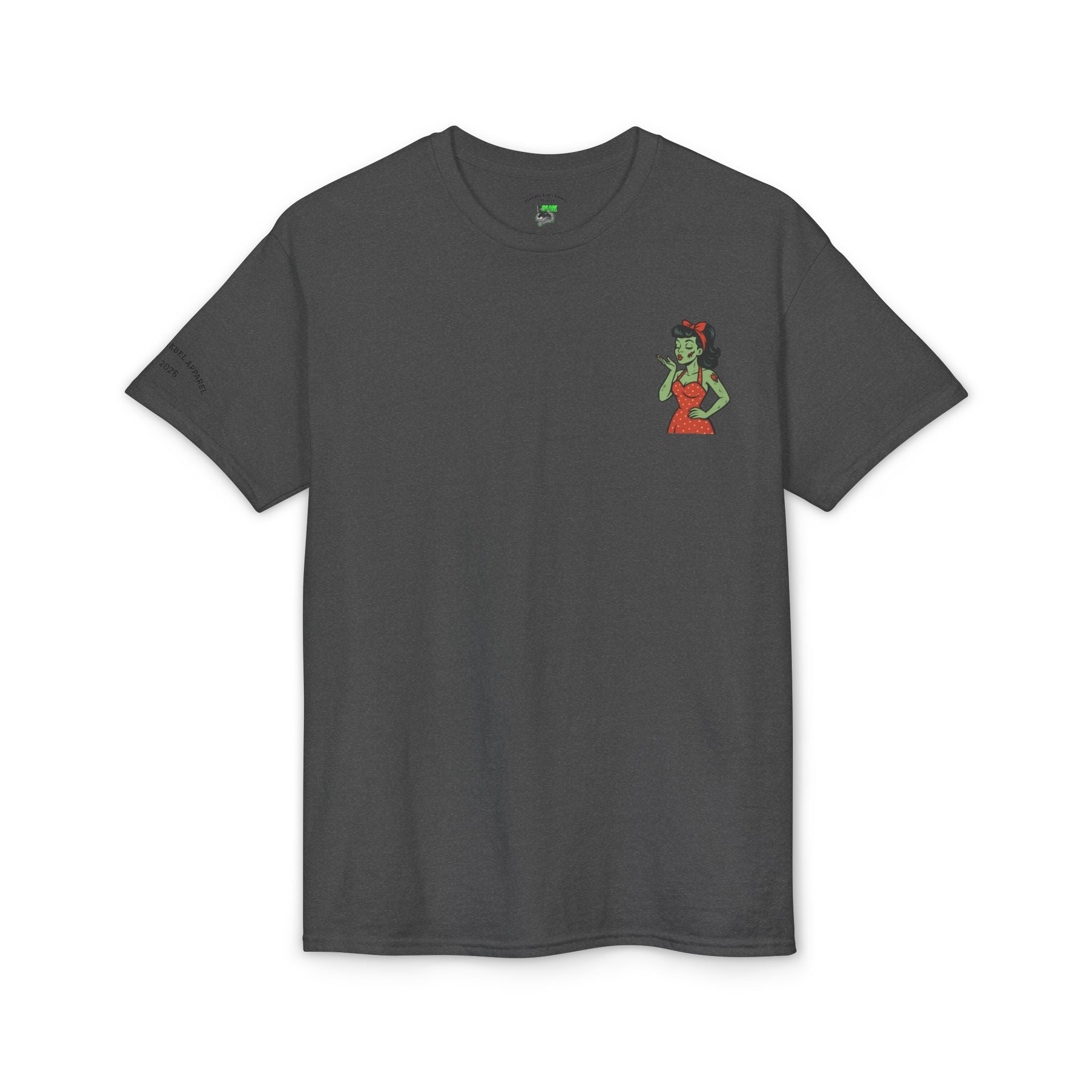 Pin Up Zombie Girl Graphic Tee