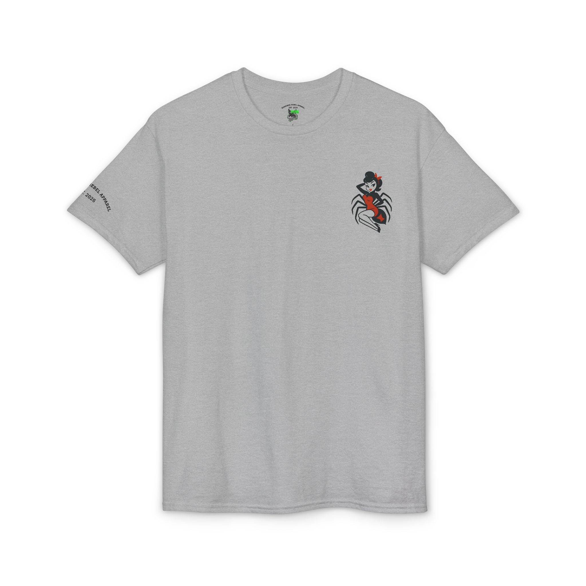 Pin Up Spider Girl Graphic Tee