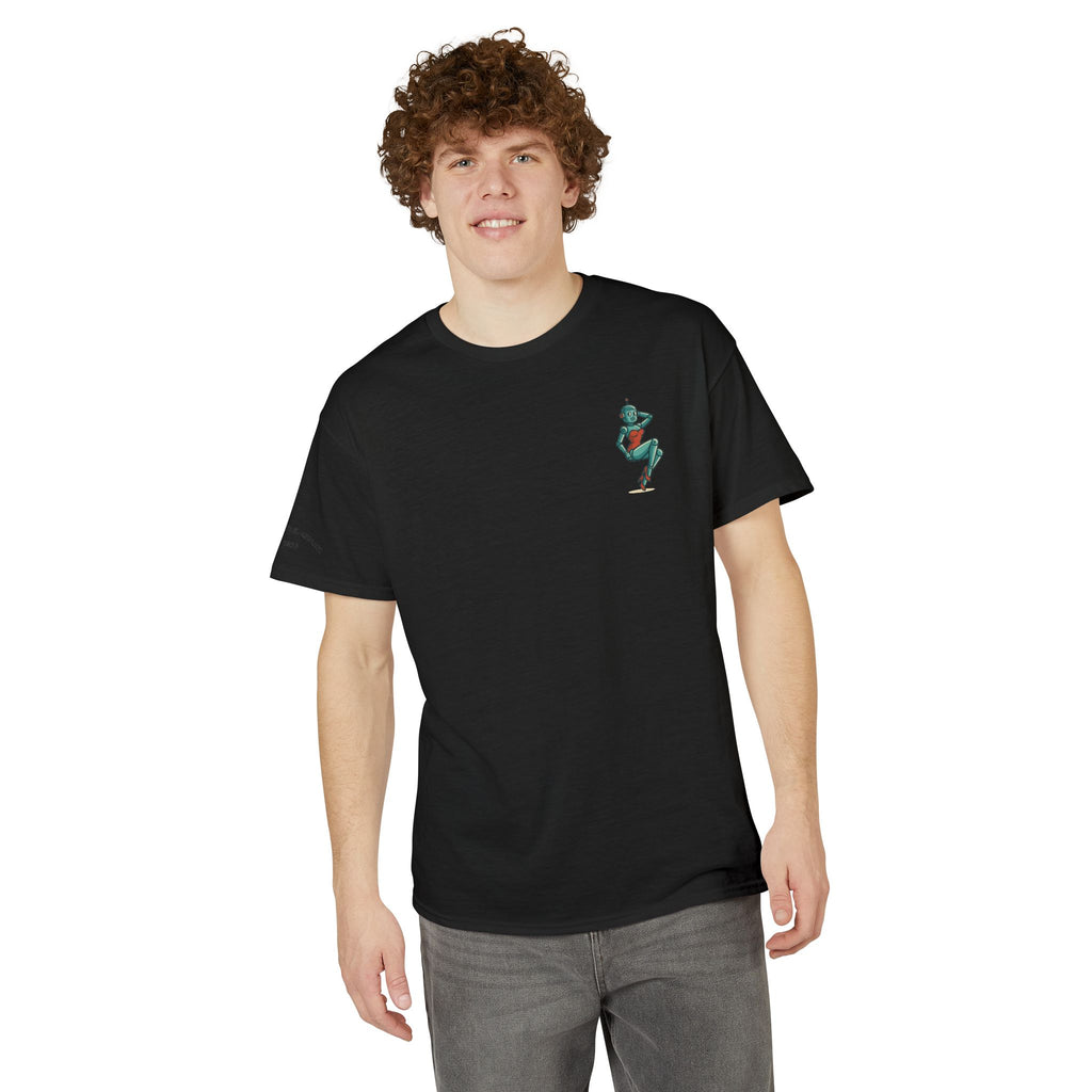 Pin up Robot Graphic Tee