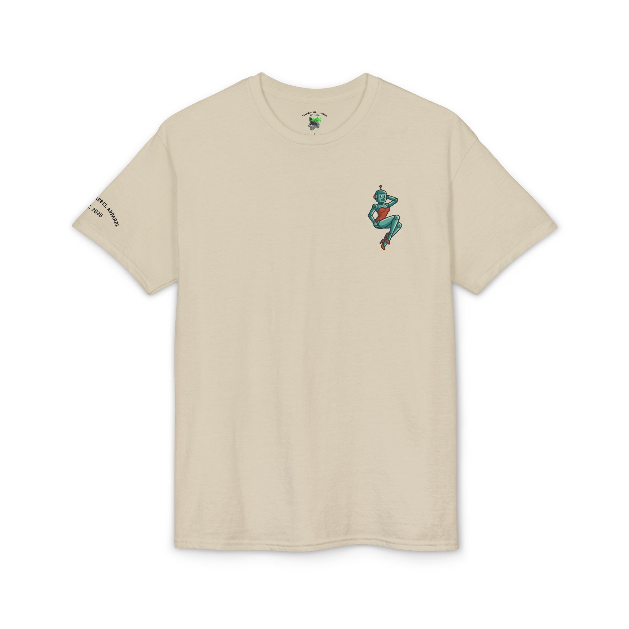 Pin up Robot Graphic Tee