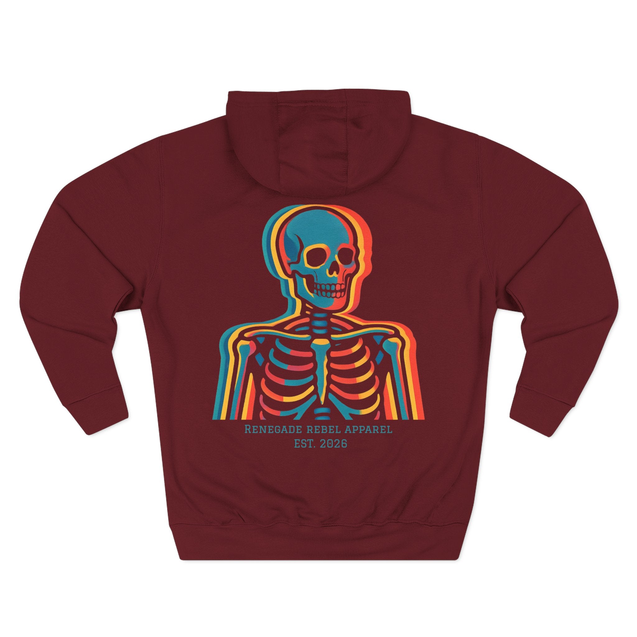 Color Skeleton Hoodie
