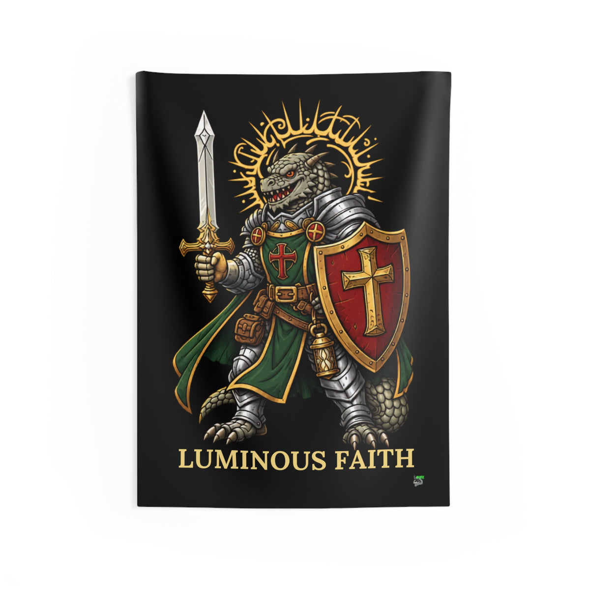 Luminous Faith Tapestry