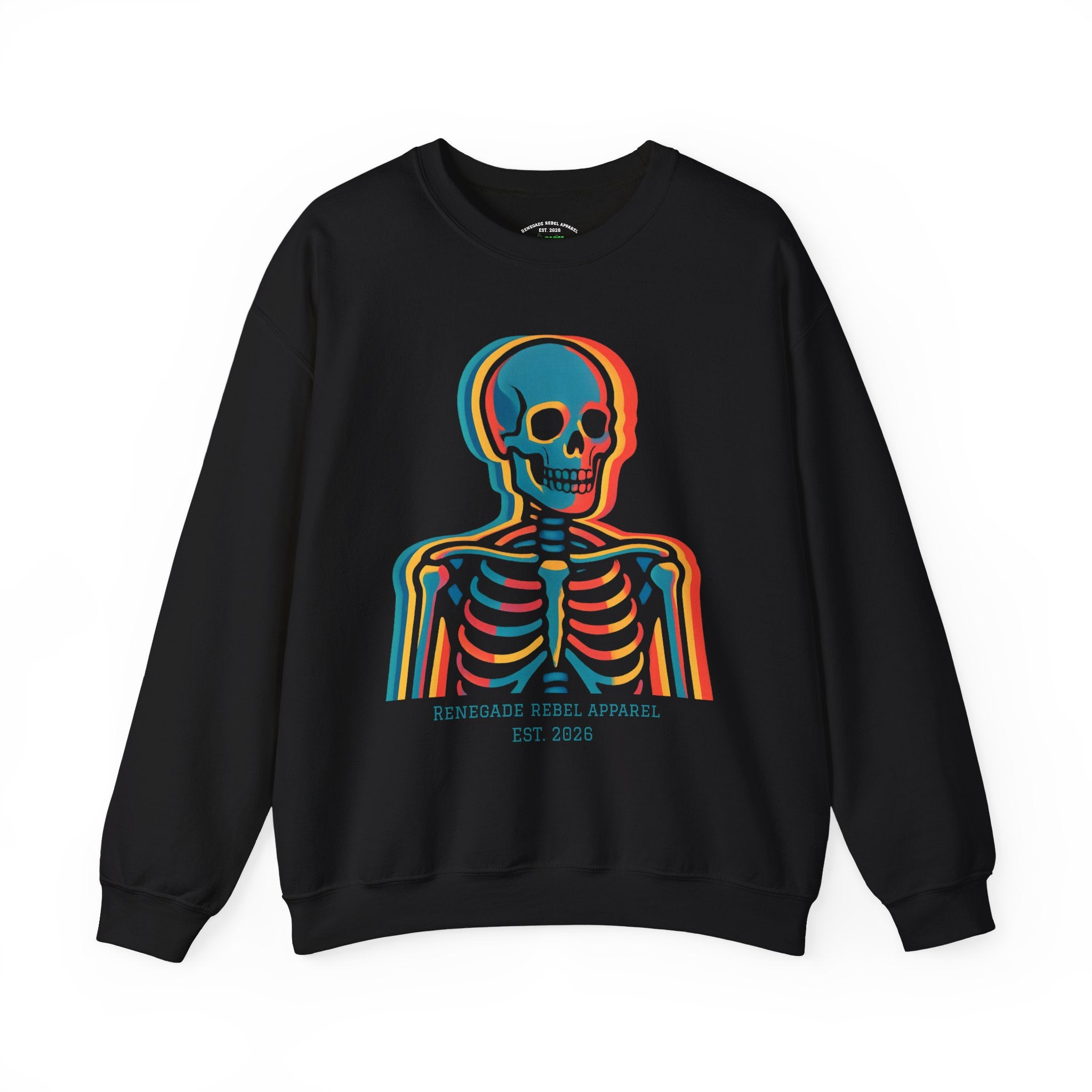 Color Skeleton Crewneck