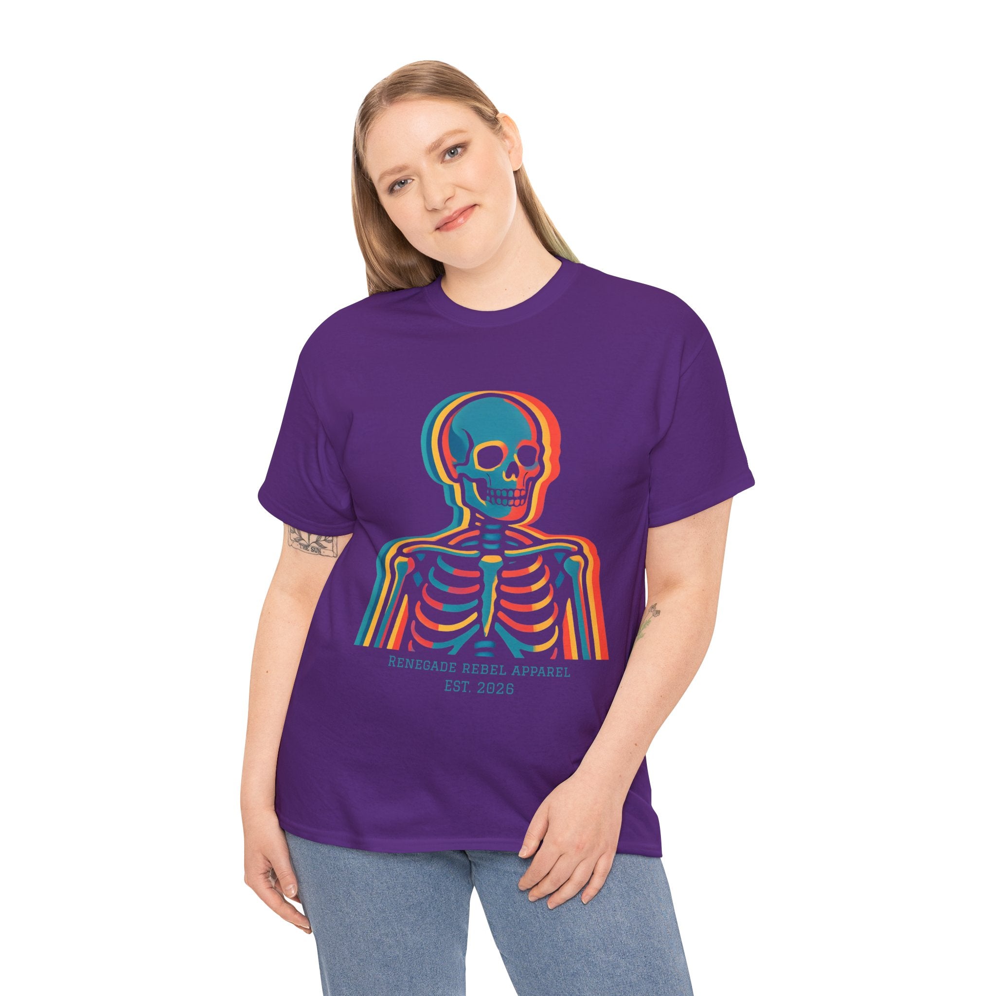 Color Skeleton T-Shirt