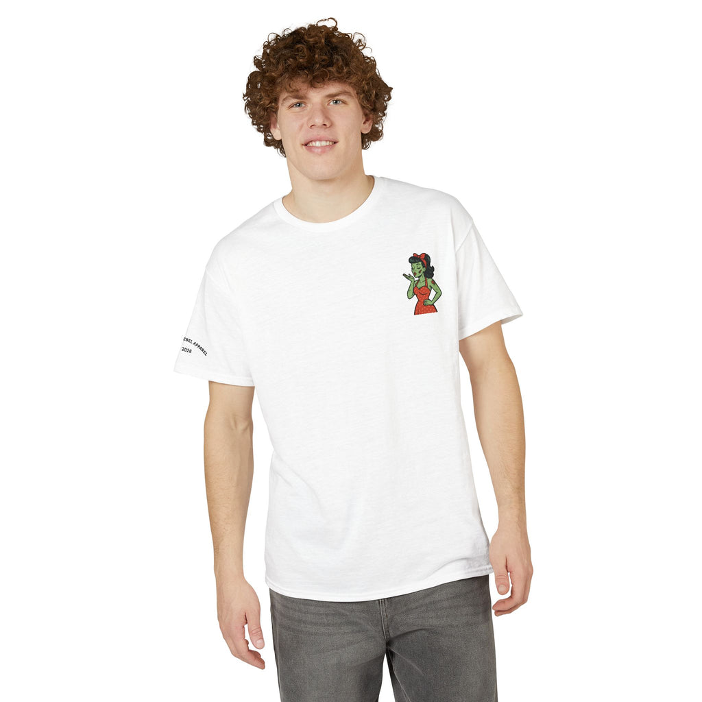 Pin Up Zombie Girl Graphic Tee