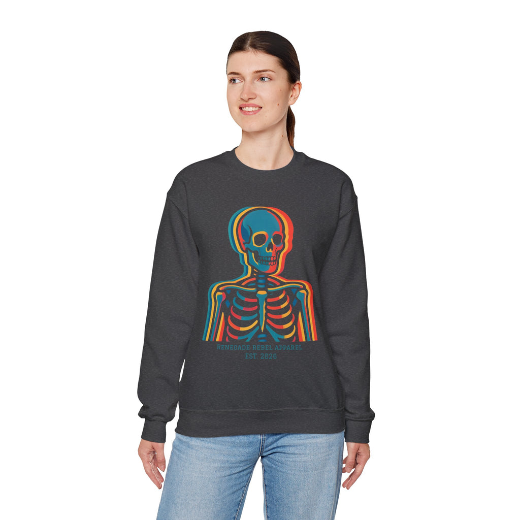 Color Skeleton Crewneck