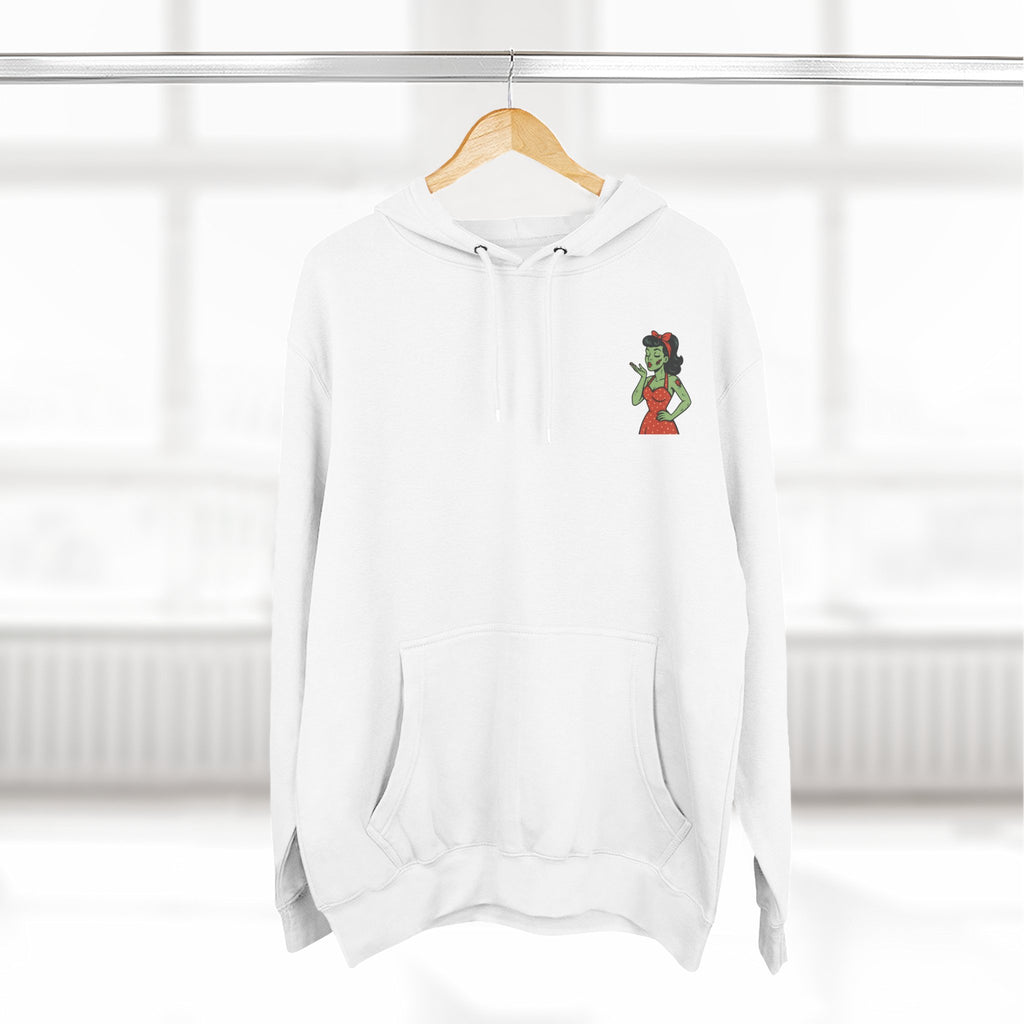 Zombie Pin-Up Girl Hoodie