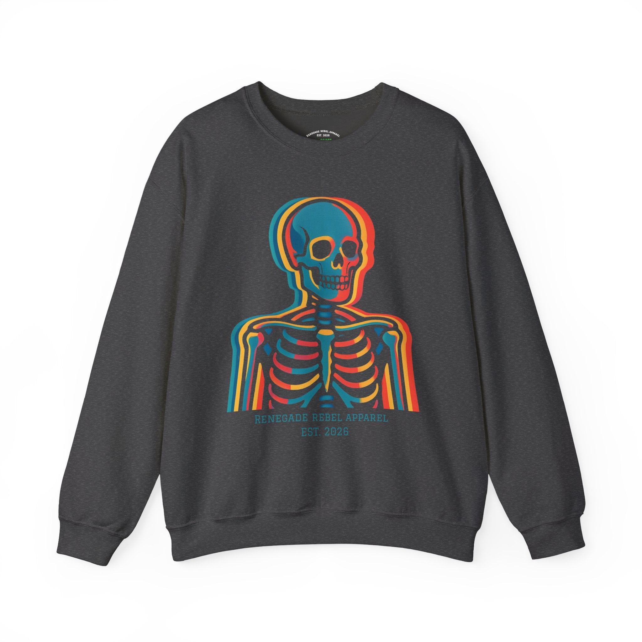 Color Skeleton Crewneck