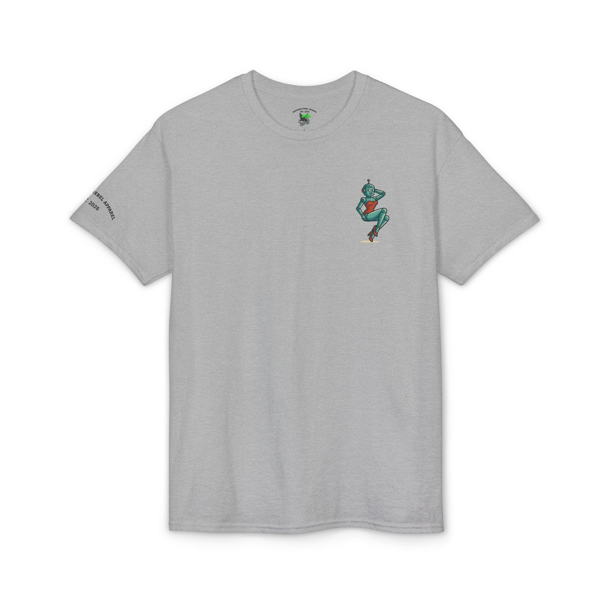 Pin up Robot Graphic Tee