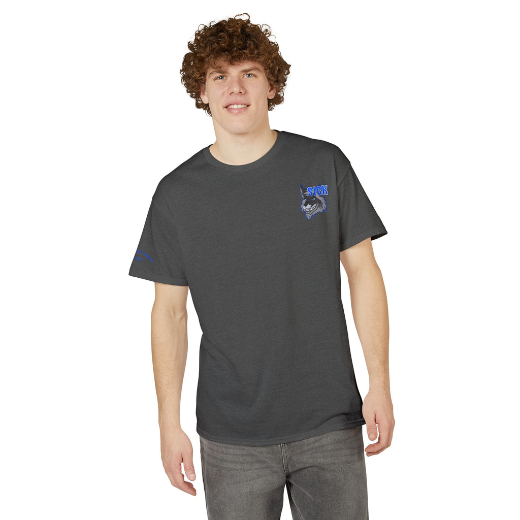 Sick Wolf (Blue)T‑Shirt