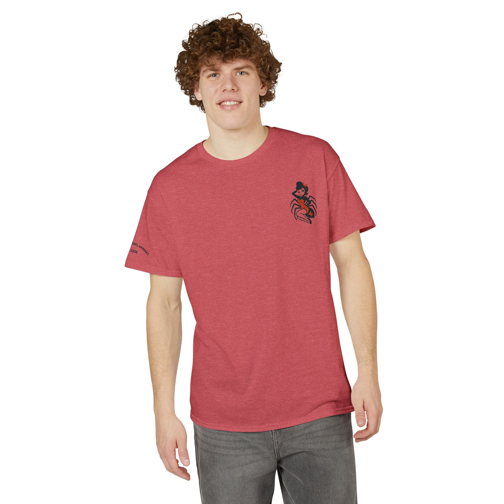 Pin Up Spider Girl Graphic Tee