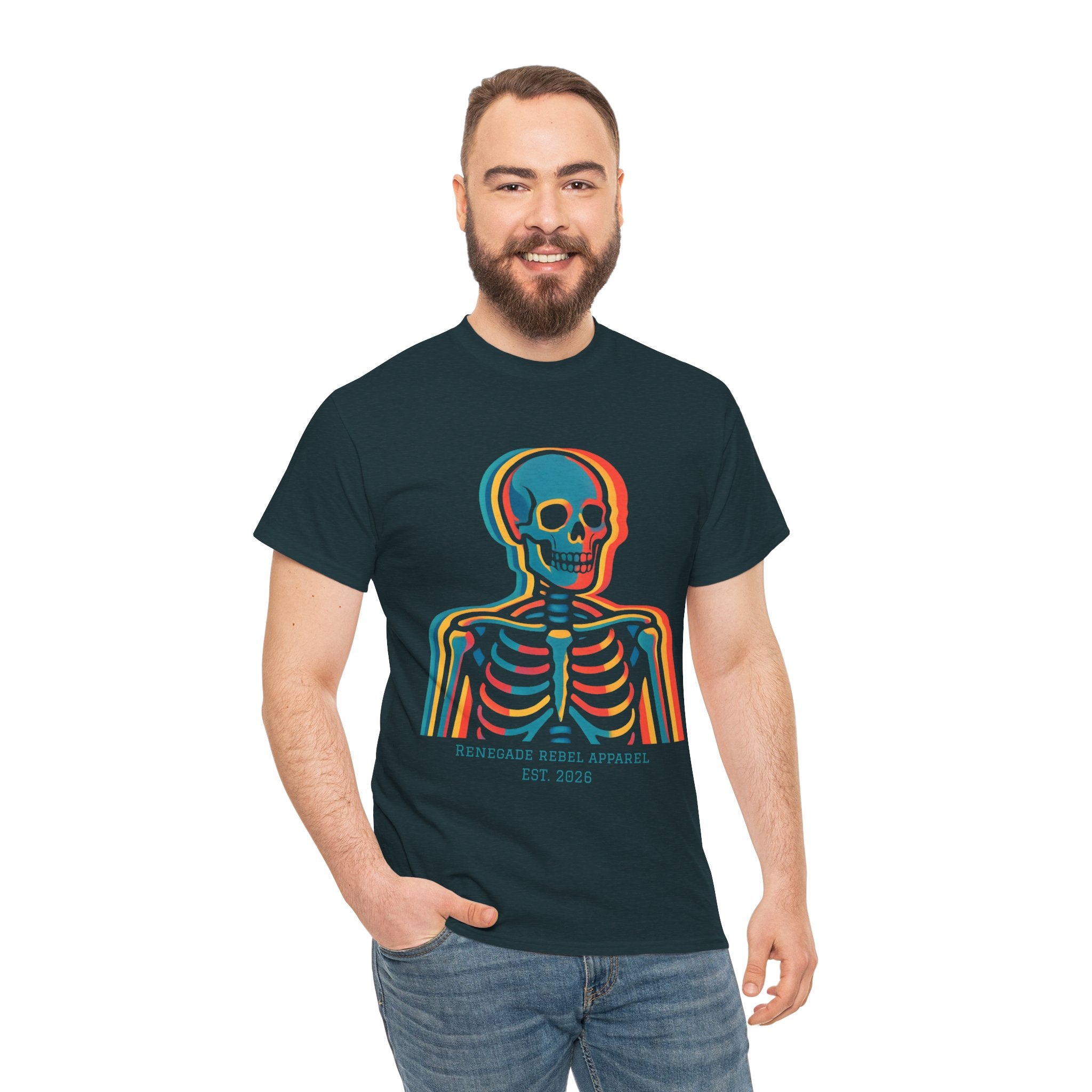 Color Skeleton T-Shirt