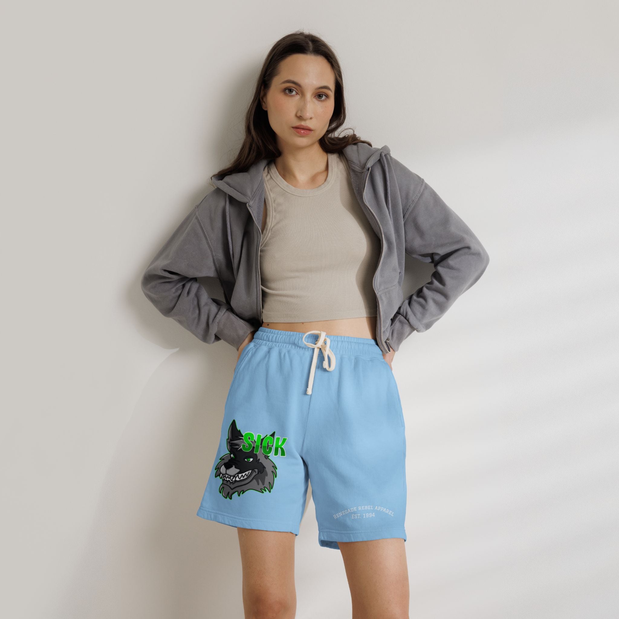 Sick Wolf Sweat Shorts