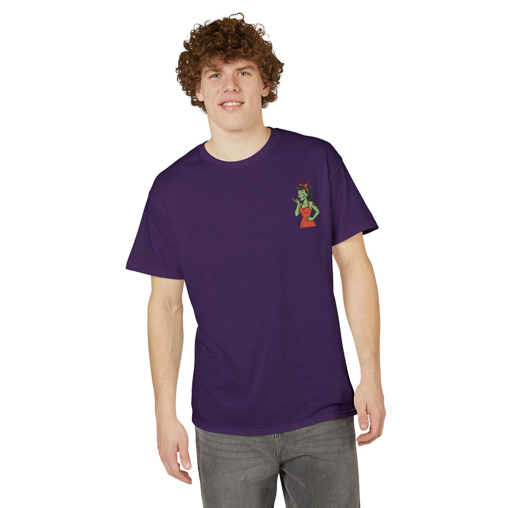 Pin Up Zombie Girl Graphic Tee
